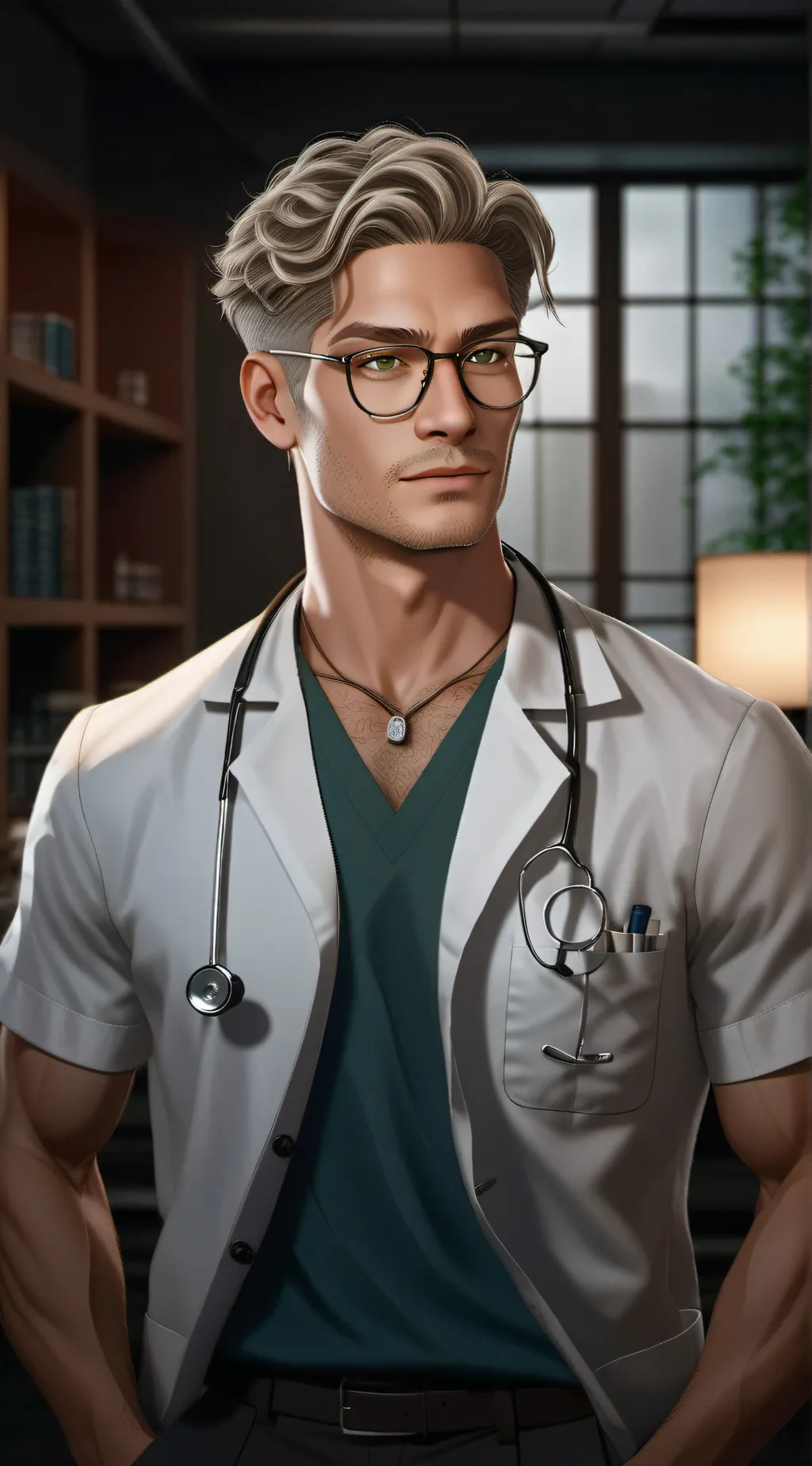 ai character: Tadeusz Gromek background