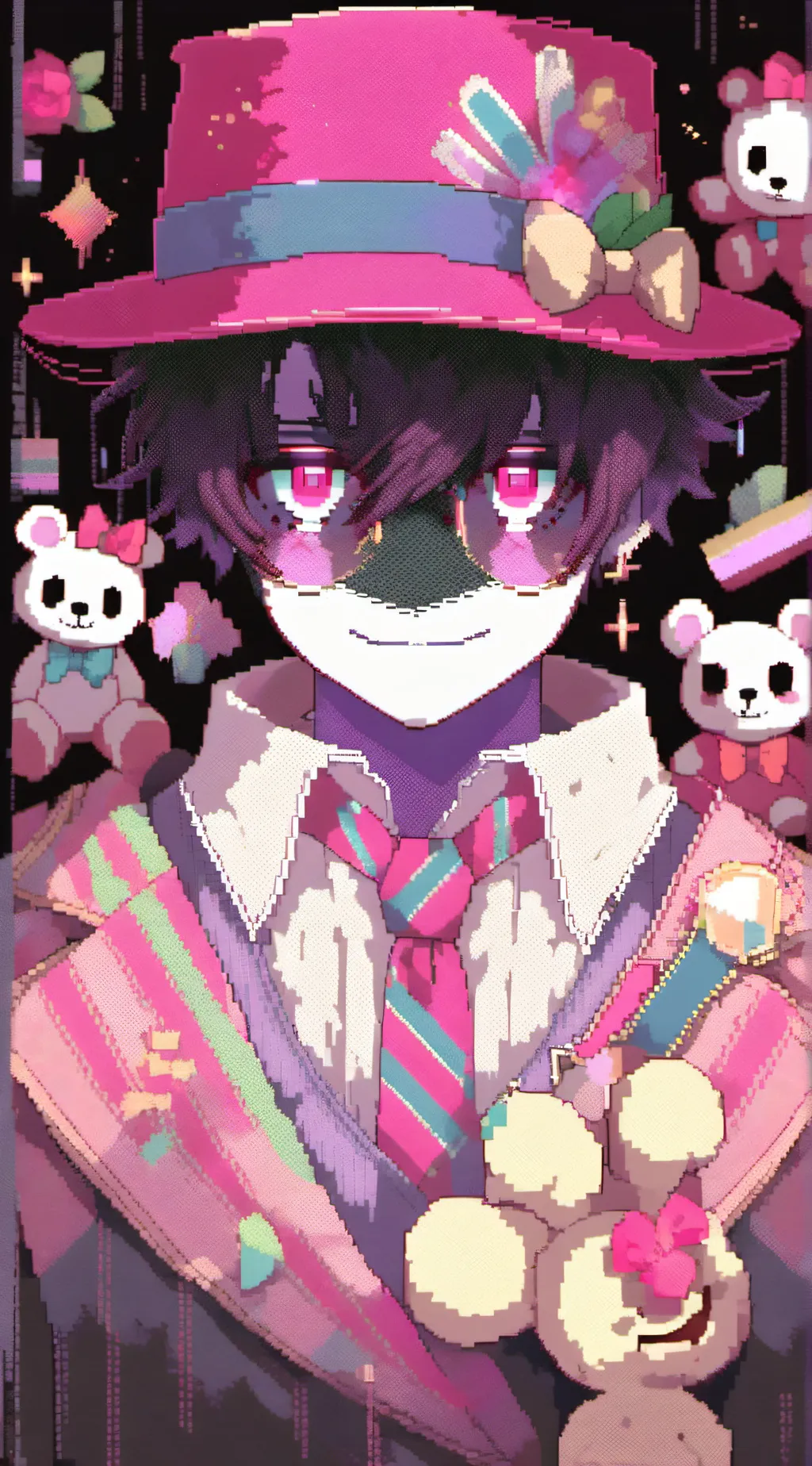 ai character: 🎪sister location🎪 background