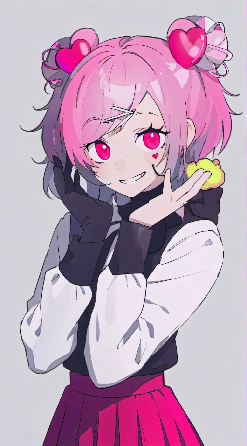 ai character: Hearts. background