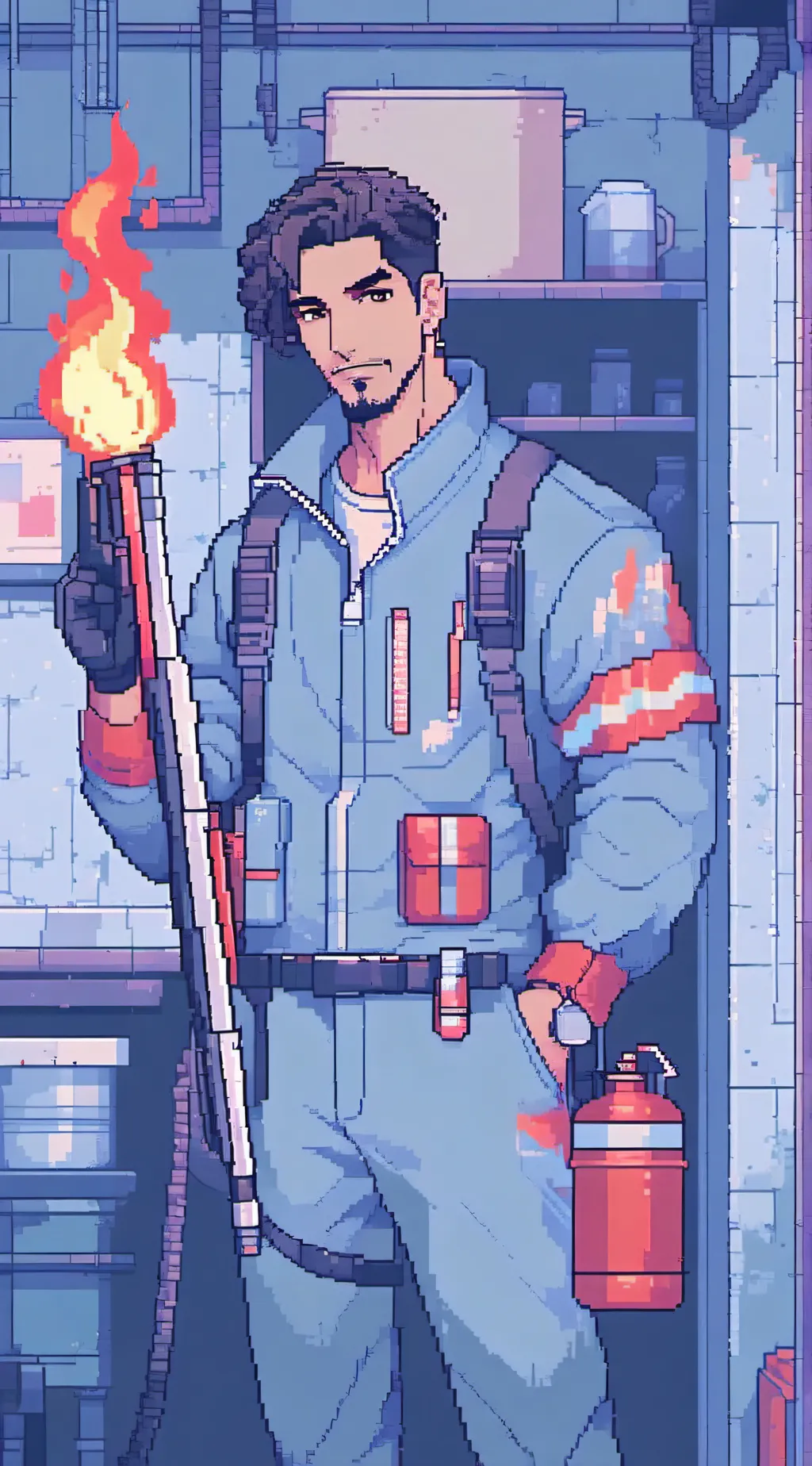 Talkie AI - Chat with Pablo (Red Pyro)