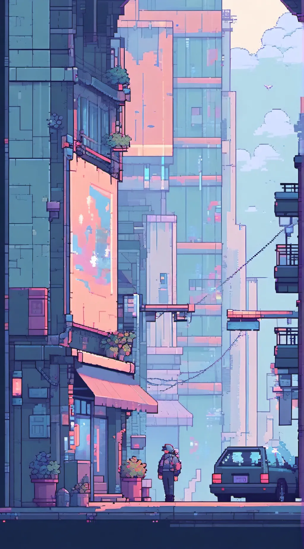 ai character: helps you background