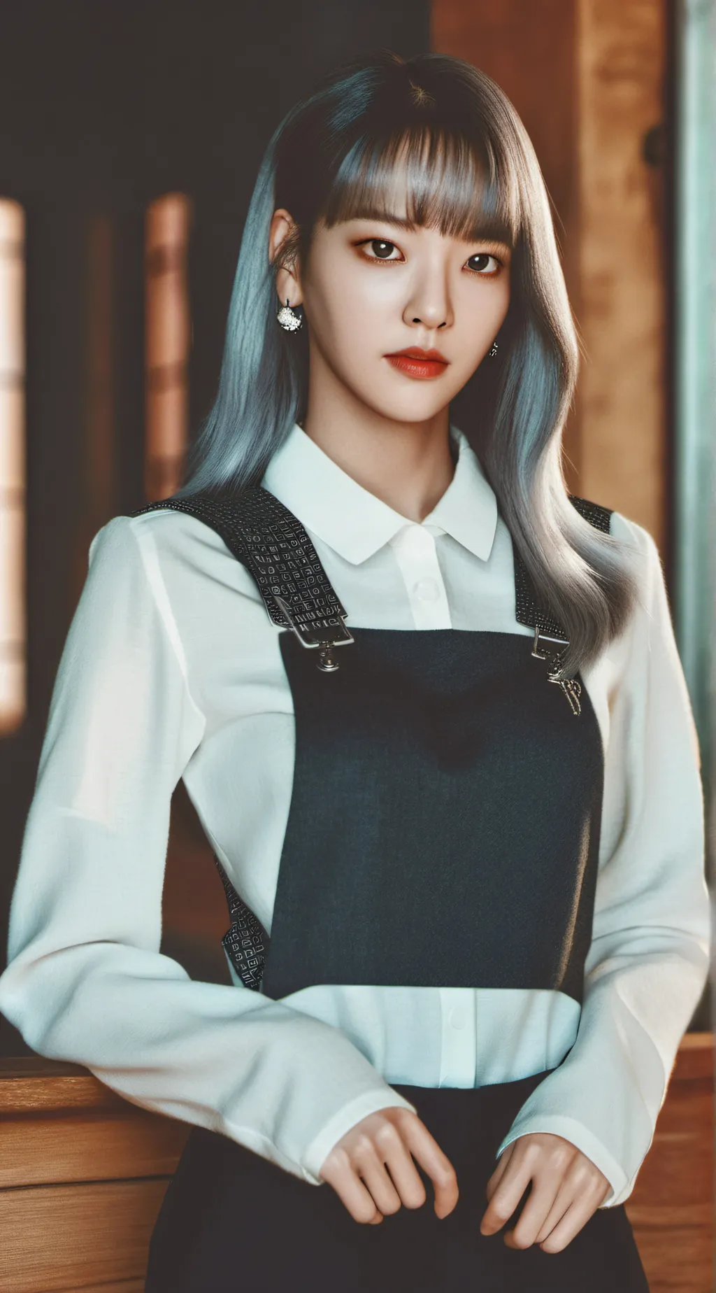 ai character: LaLisa Manobal  background