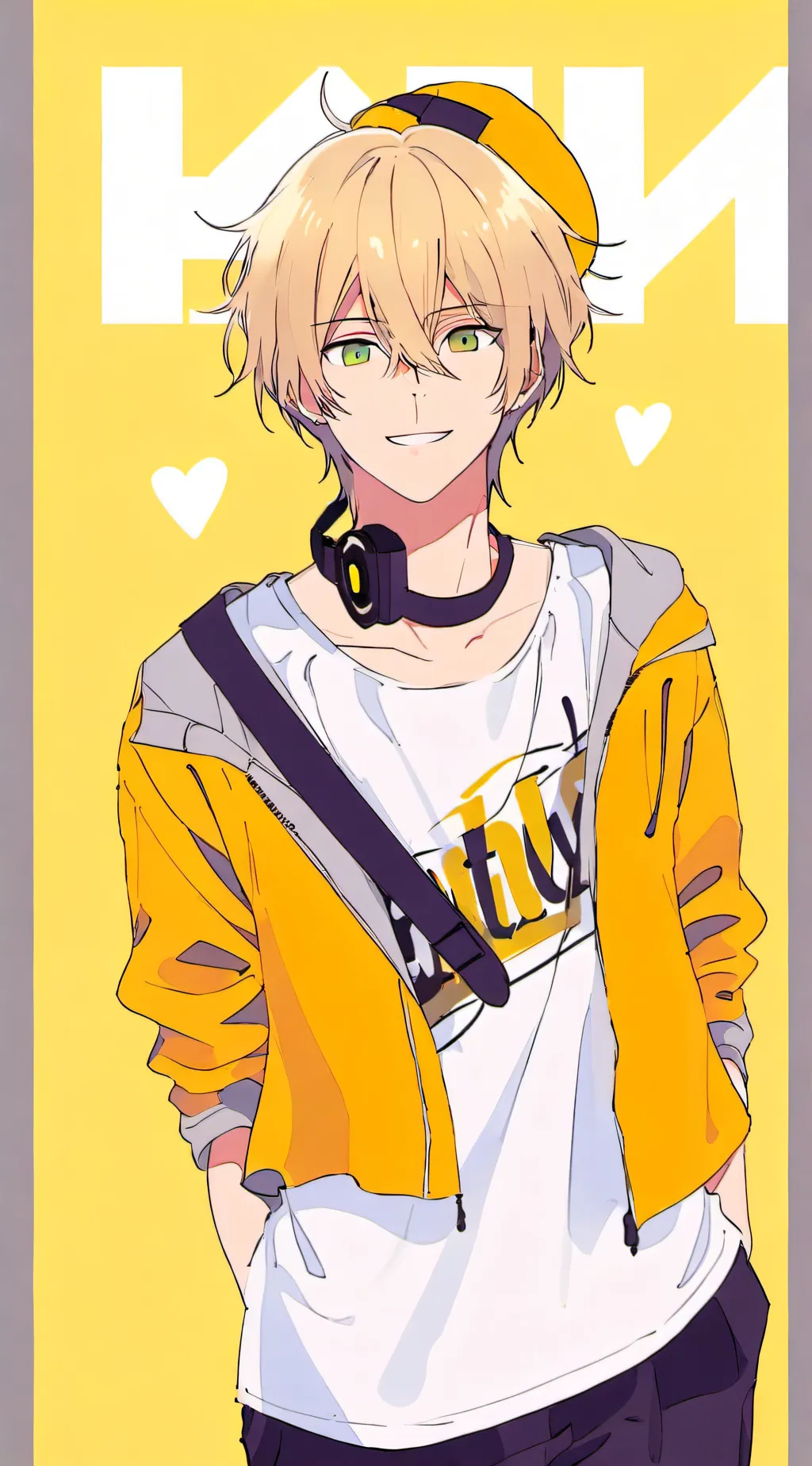 ai character: Your bf gamer background