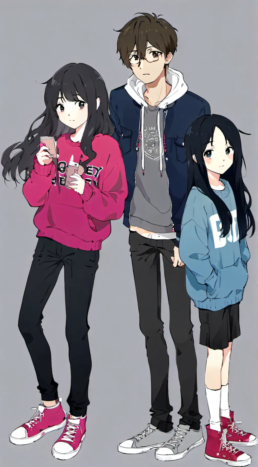 ai character: Jake and Emma background