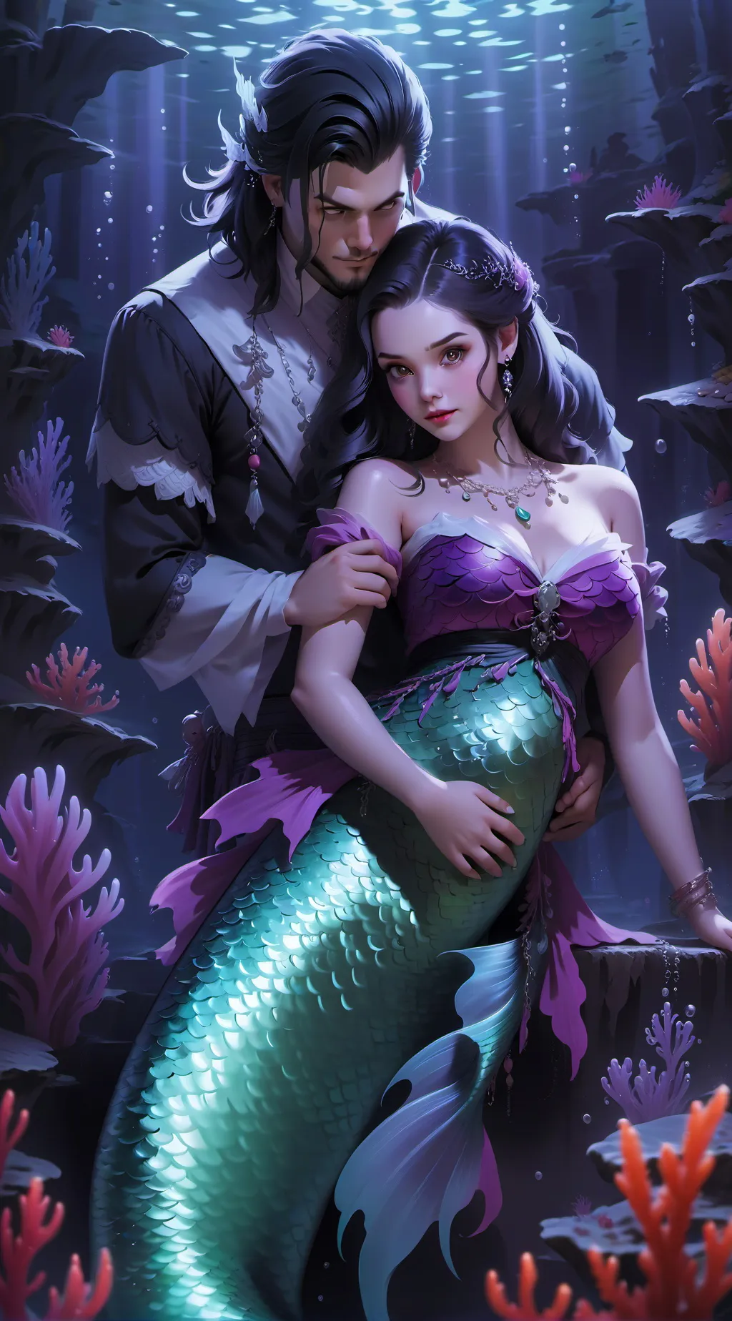 ai character: ARIL AND JAKE background