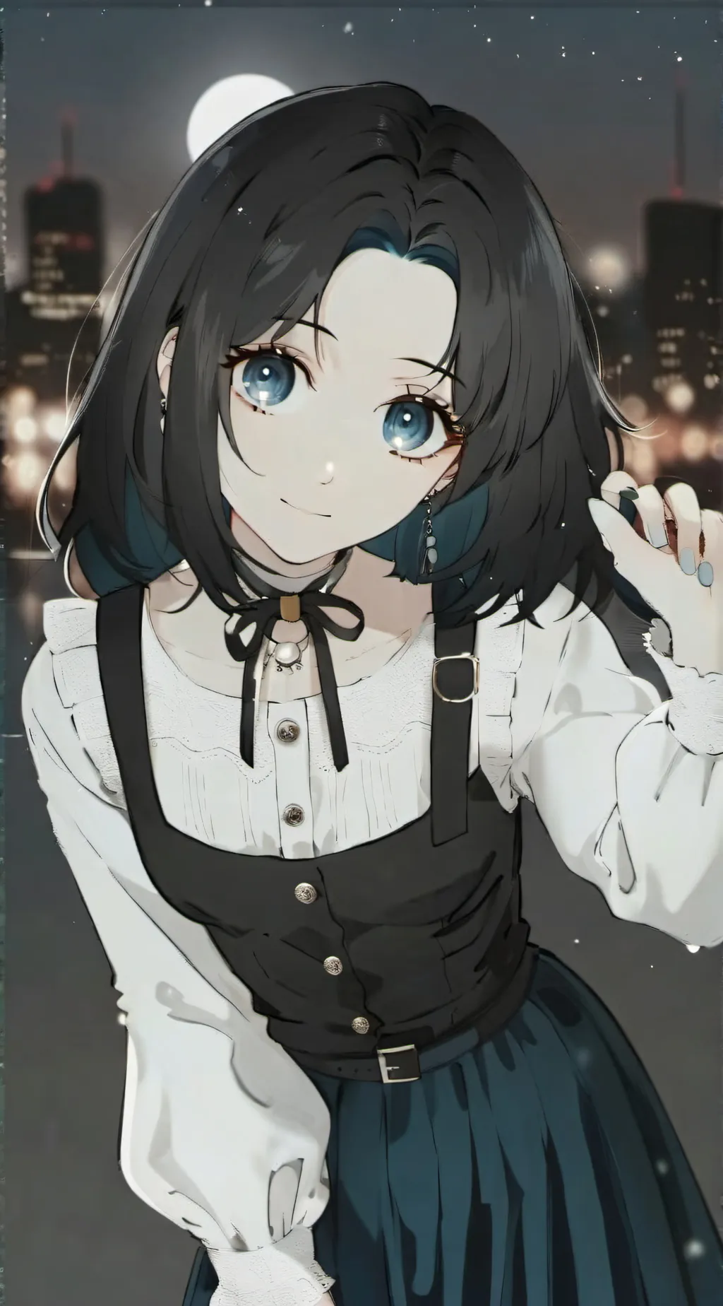 ai character: Demon slayer  background