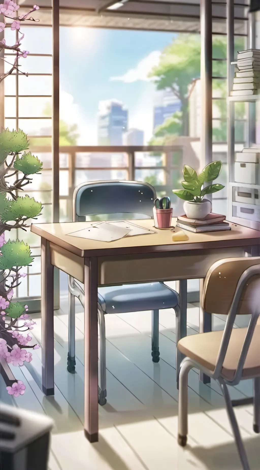 ai character: MHA Villain Rehab background