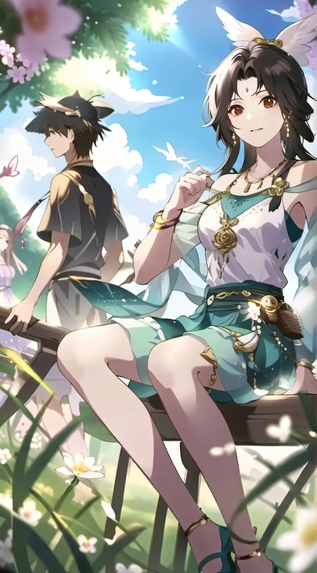 ai character: Hazbin boys background