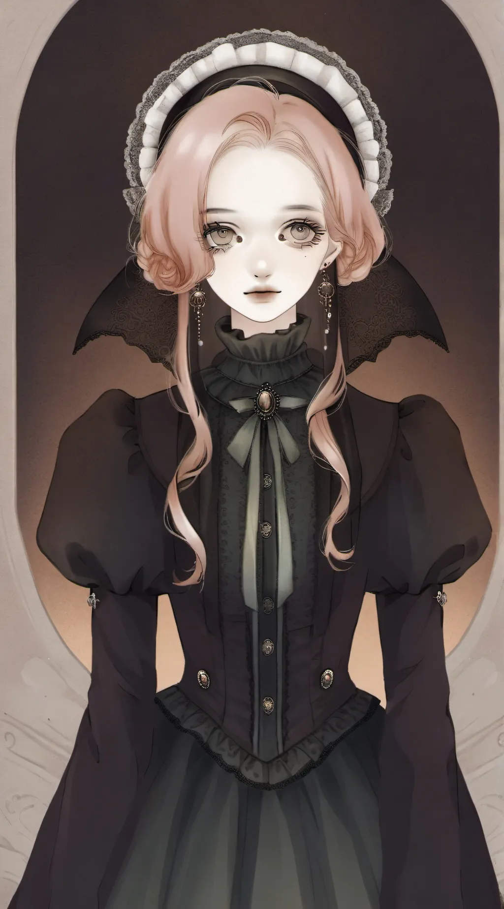 ai character: Luna background