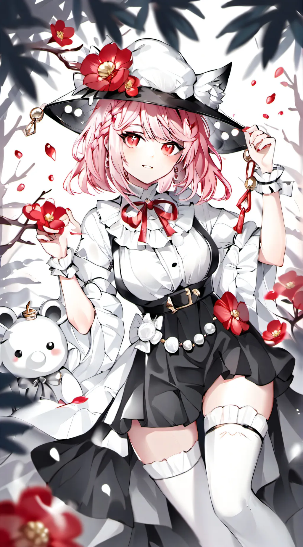 ai character: ash background