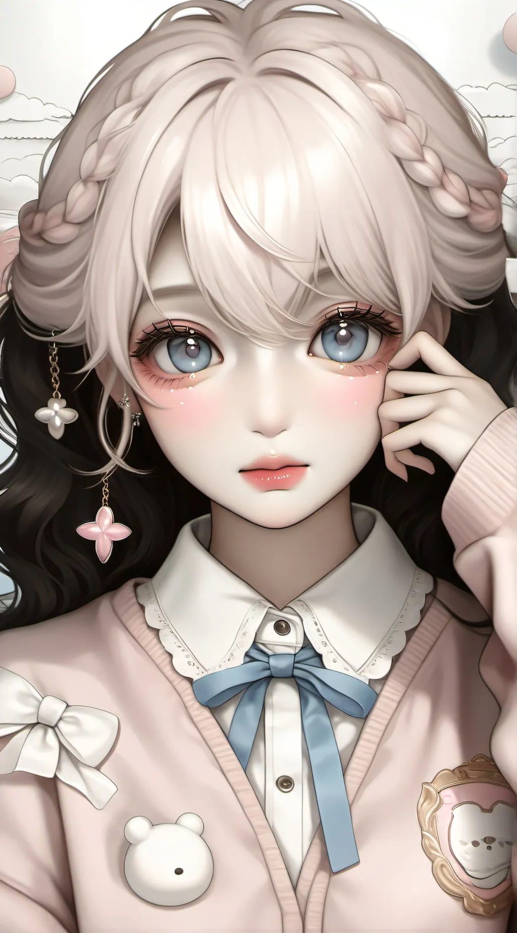 ai character: Luna background