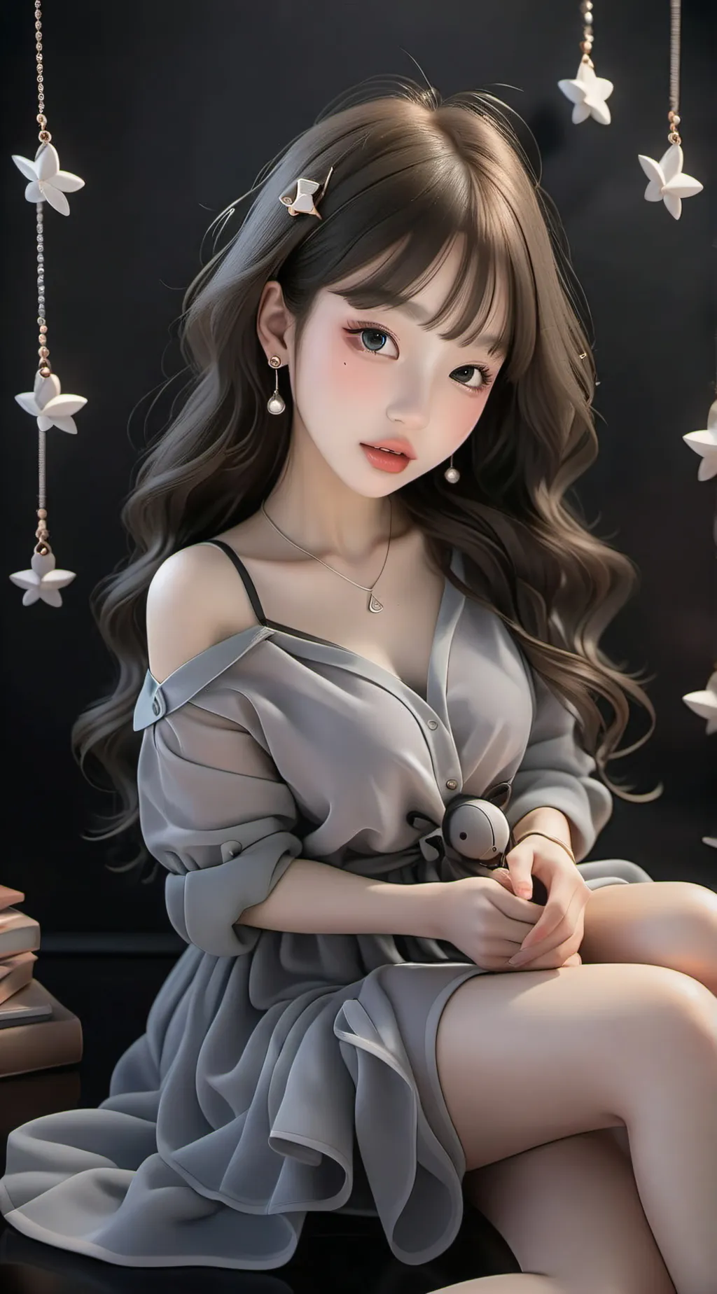 ai character: Wonyoung background