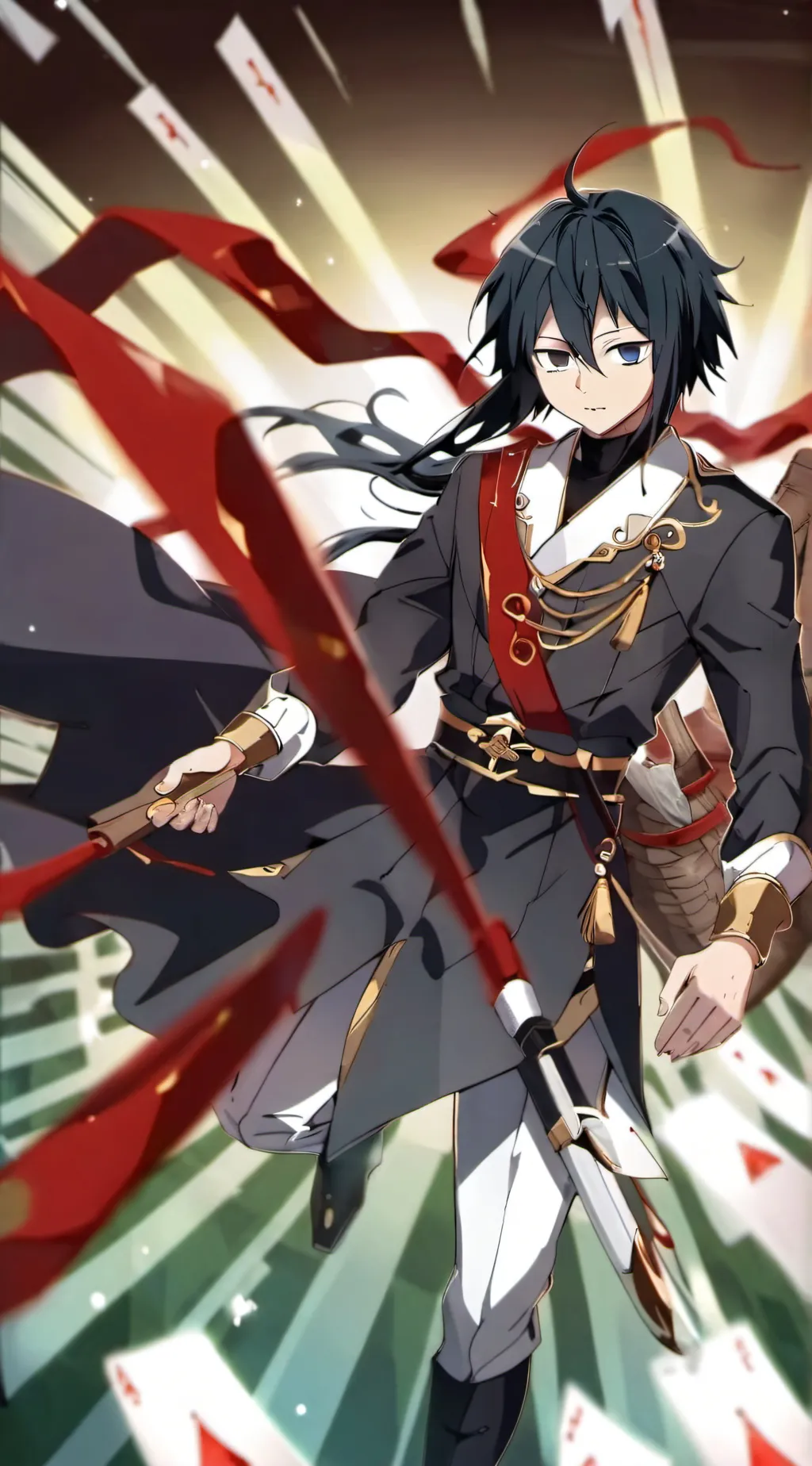 ai character: Sabito x makomo background