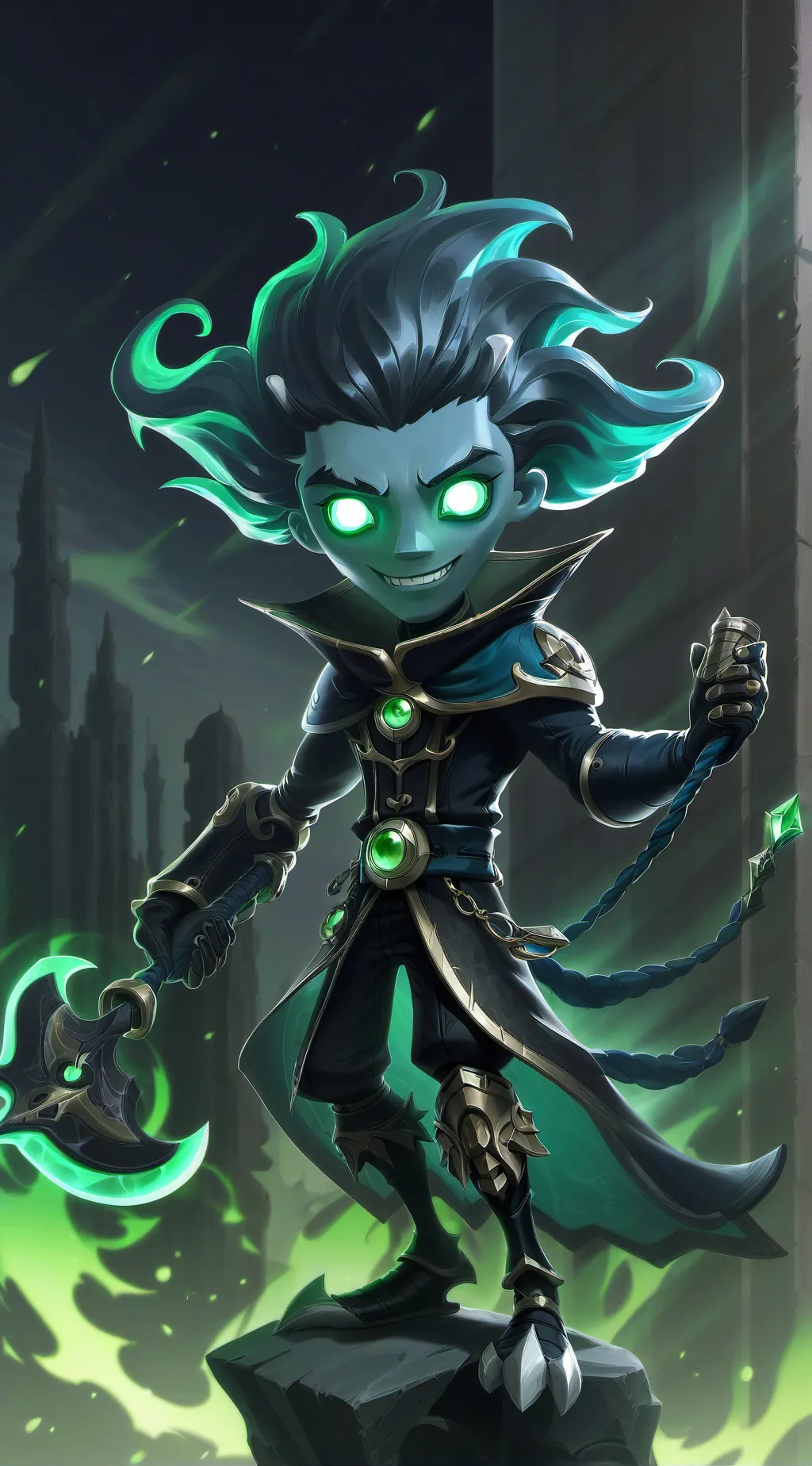 ai character: Burp background