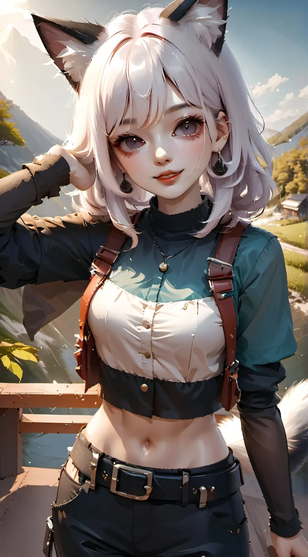 ai character: Lisa background