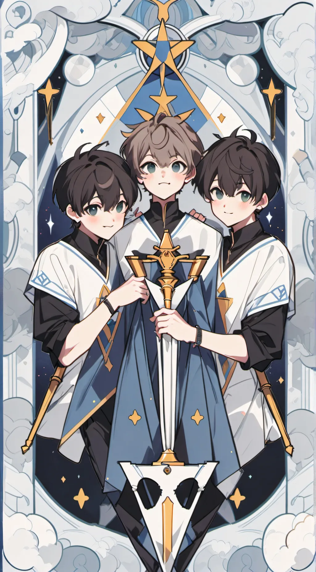 ai character: Sturniolo Triplets background