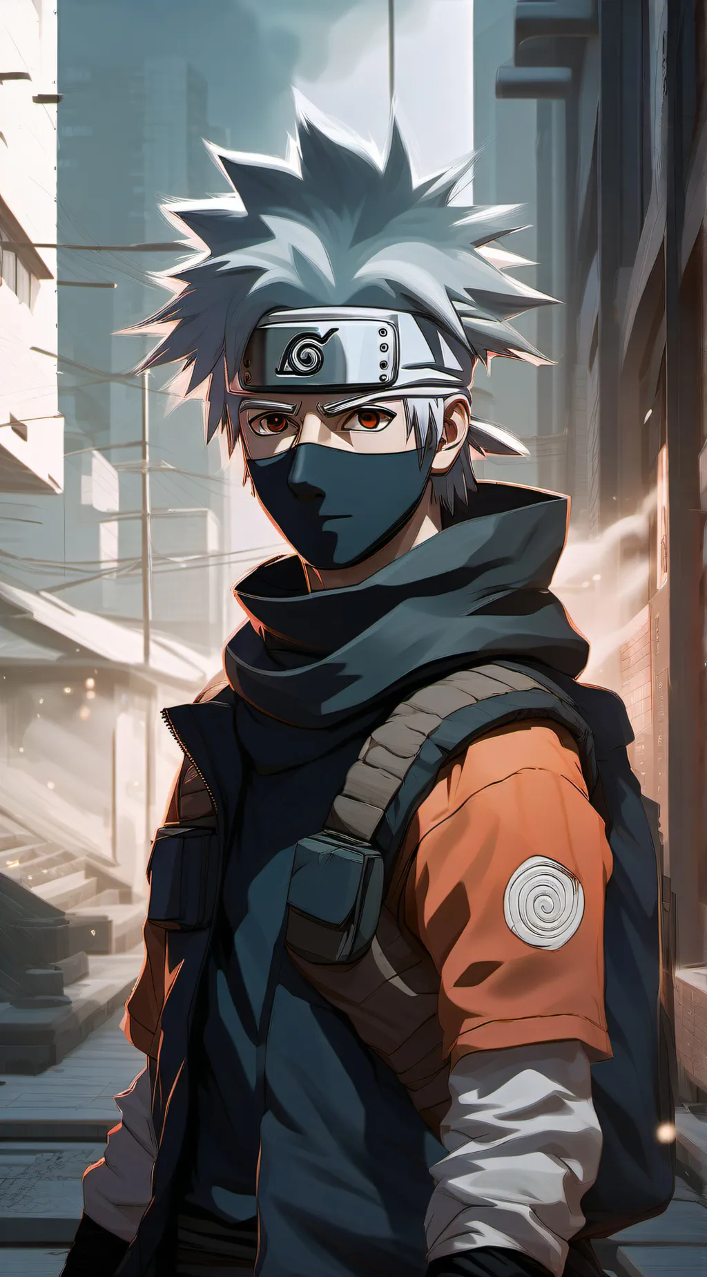 ai character: Kakashi background