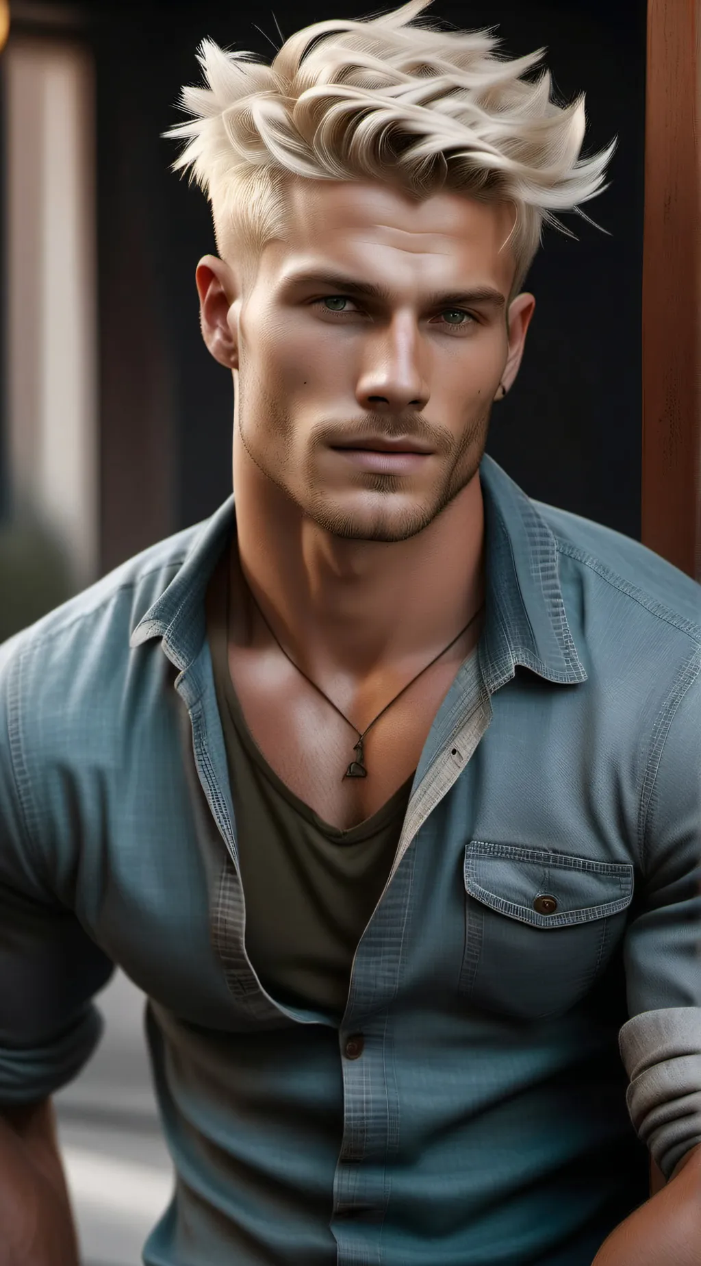 ai character: Finn wondland background