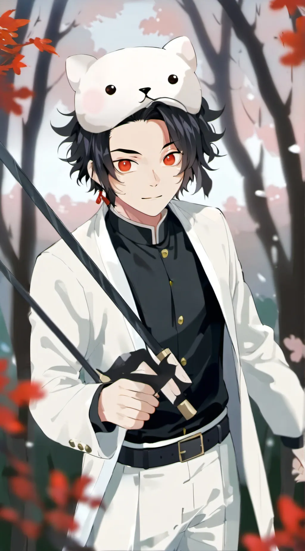ai character: Inosuke👹 background