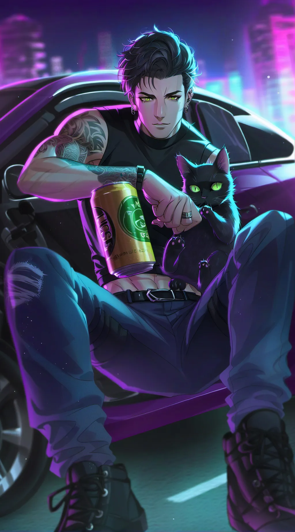 ai character: mike background