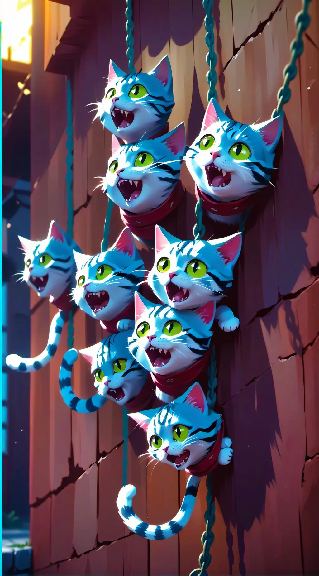 ai character: all fries stealers background