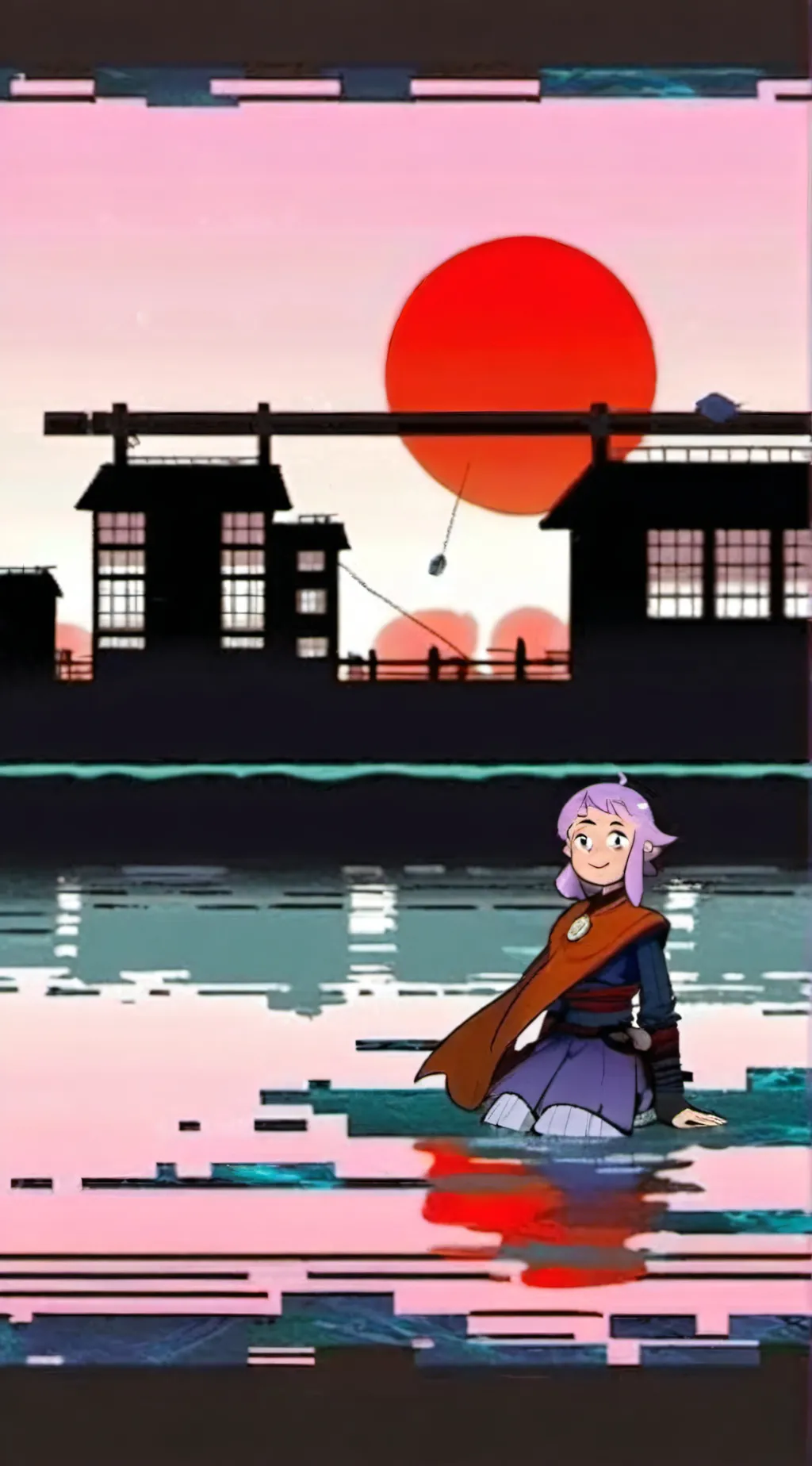 ai character: Amity blight  background