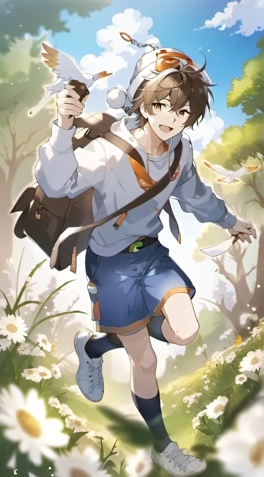 ai character: Cameron background