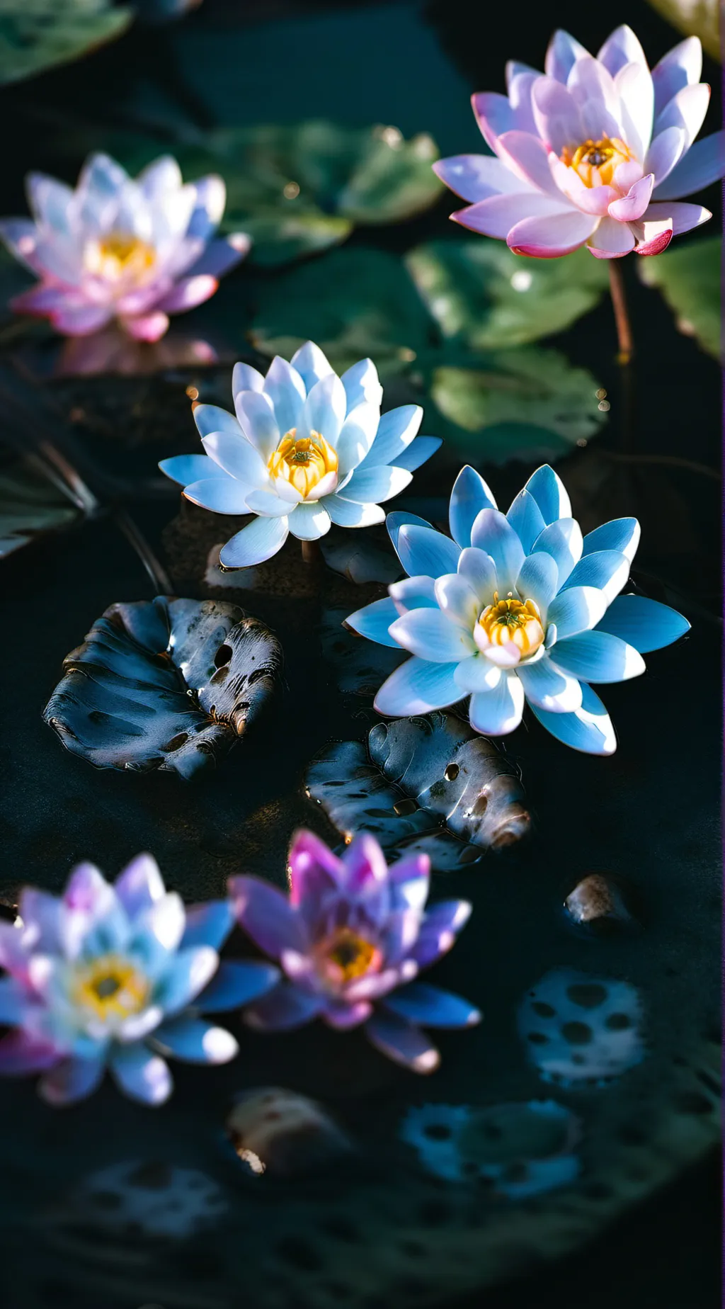 ai character: Color for Power background