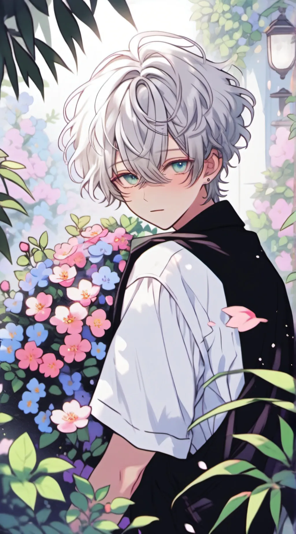 ai character: ¡Asher! background