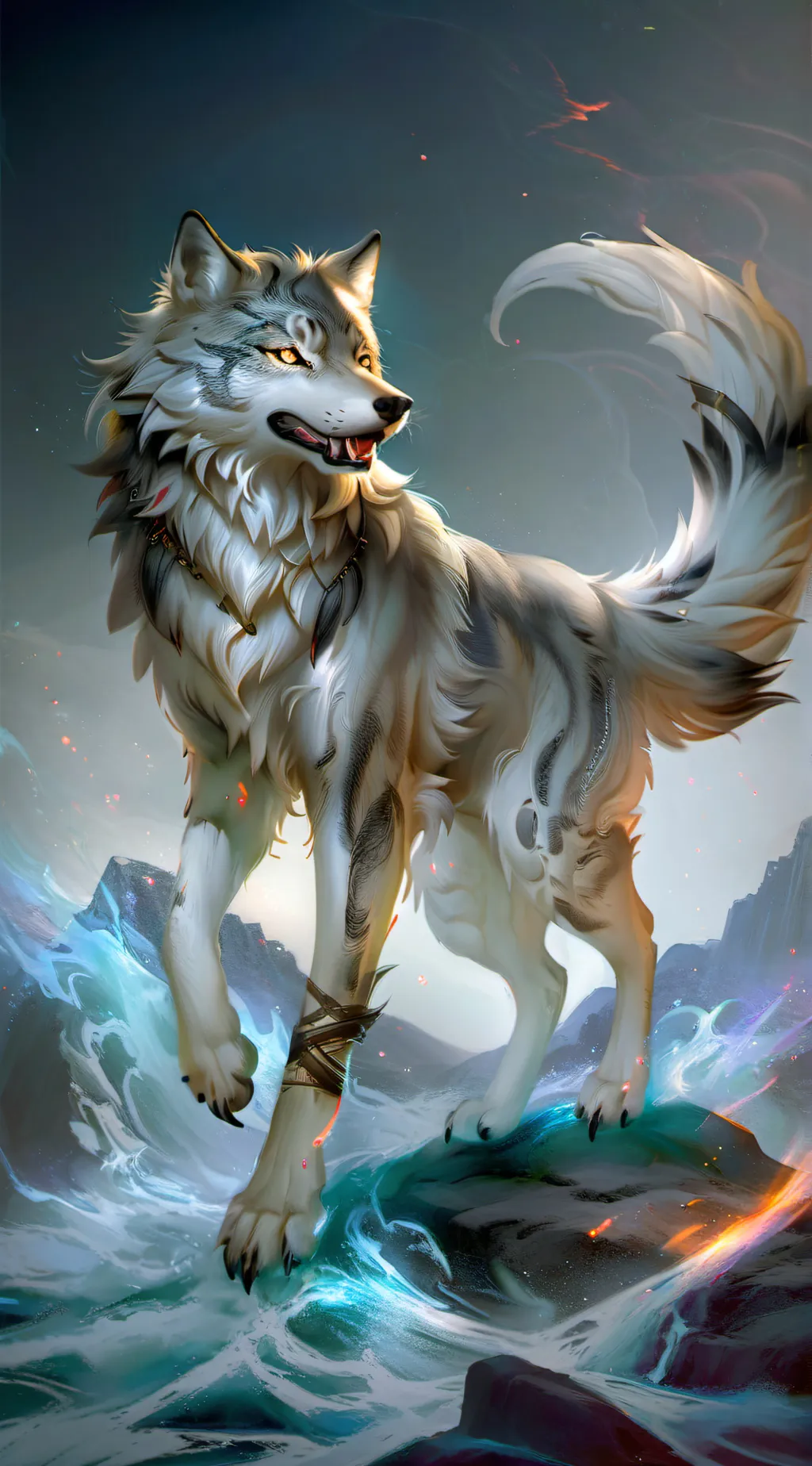 ai character: queen rose  background