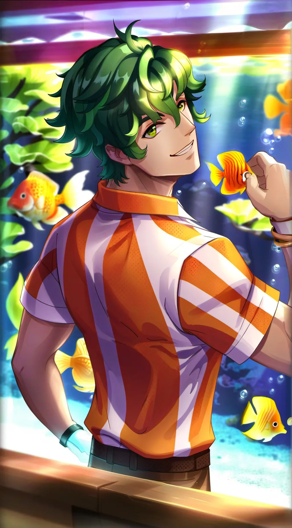 ai character: Kojiro Nanjo background