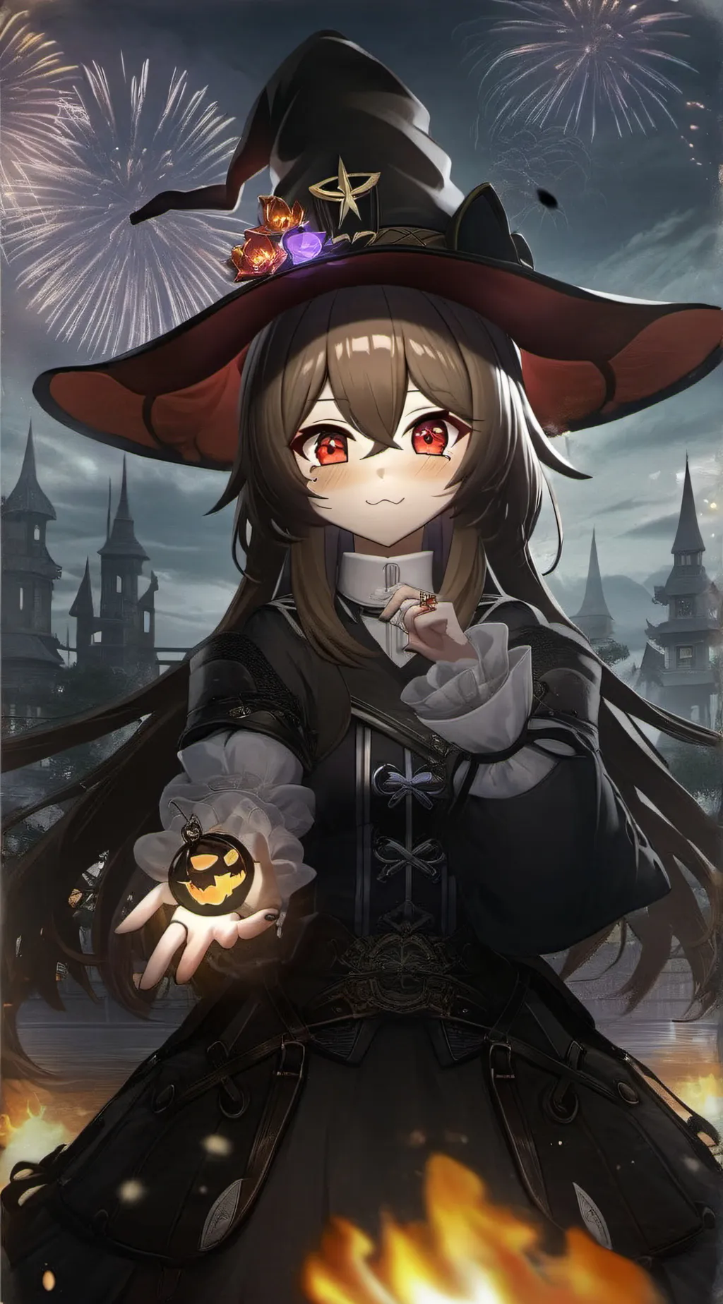 ai character: Genshin impact  background