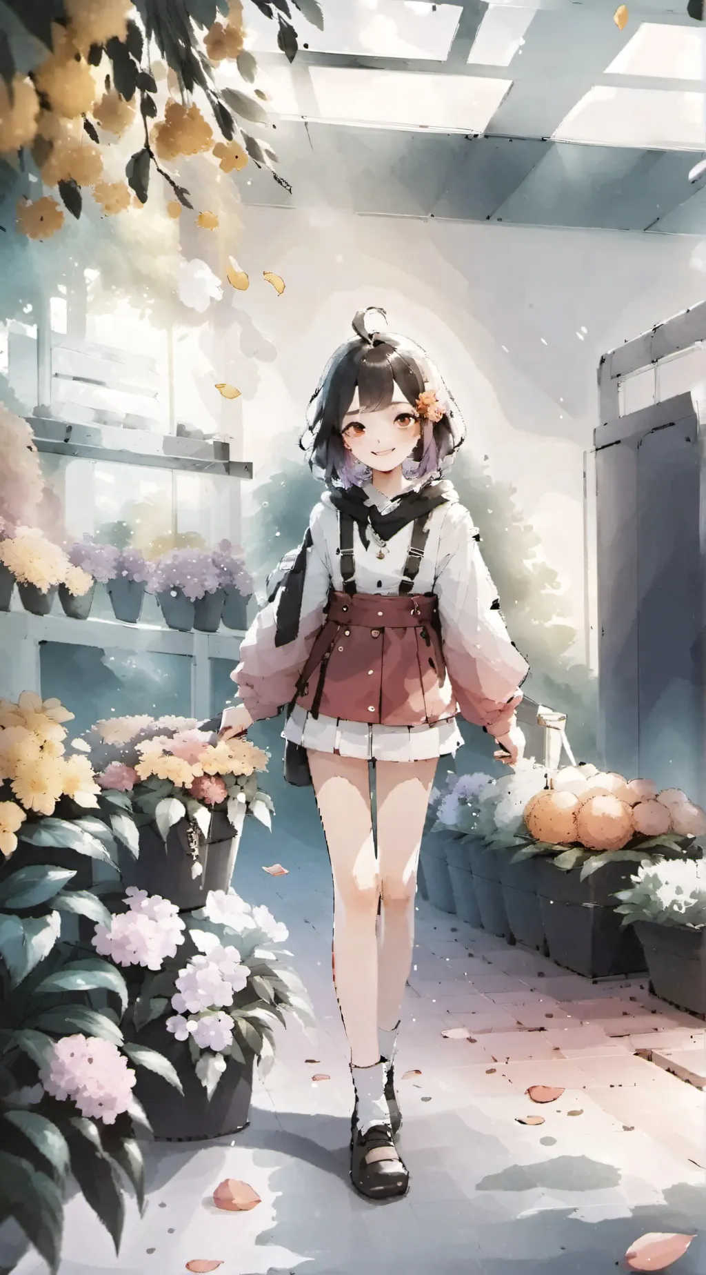 ai character: Dandys world background