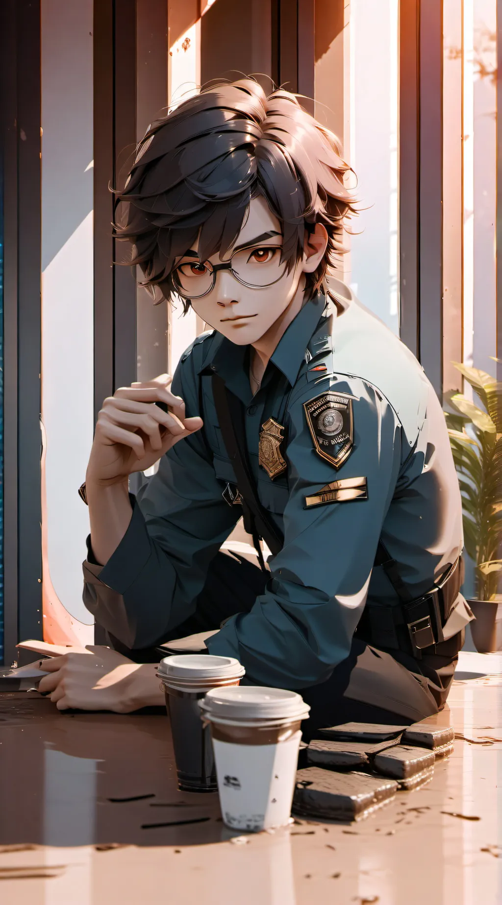 ai character: Deven background