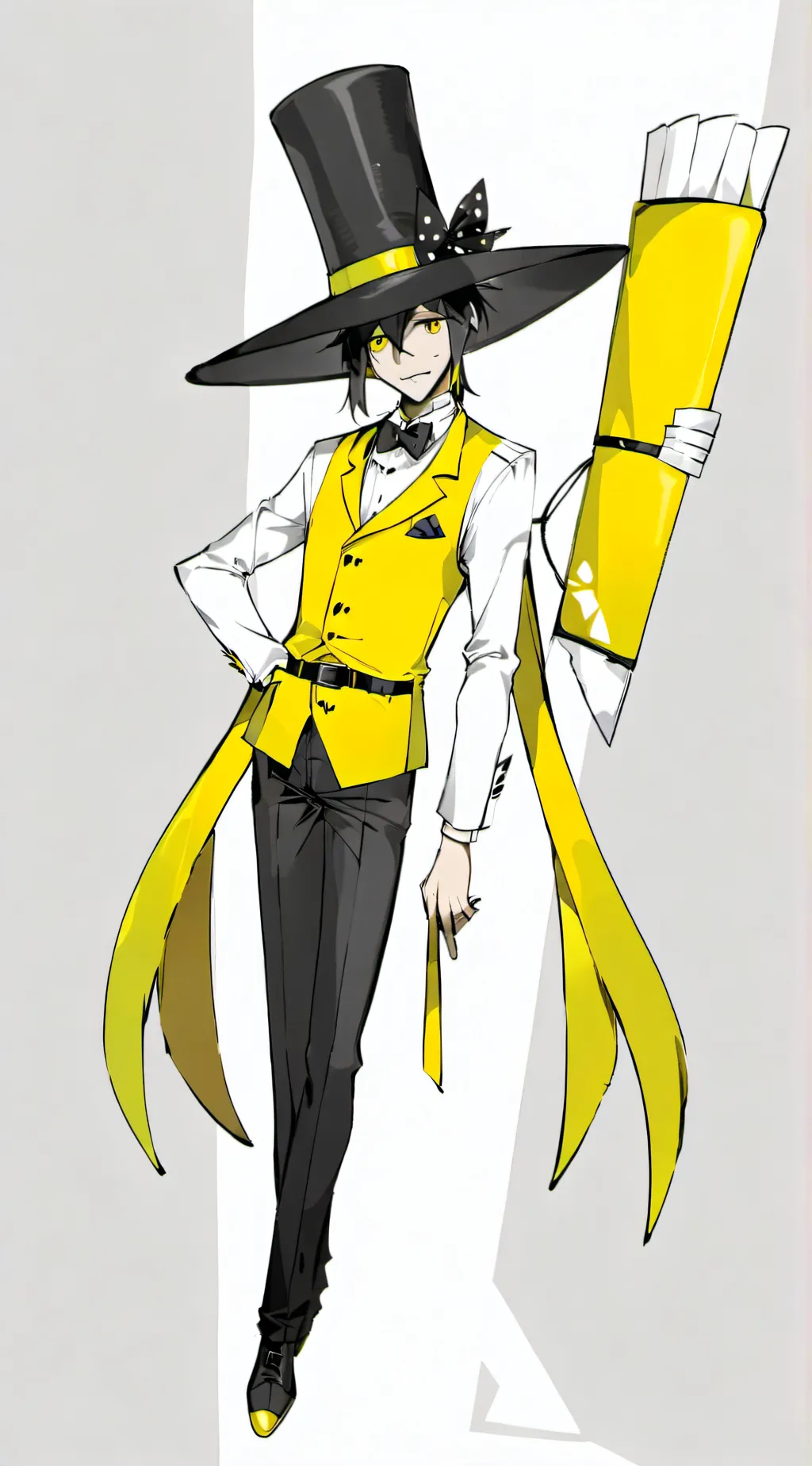 ai character: ~bill cipher~ background