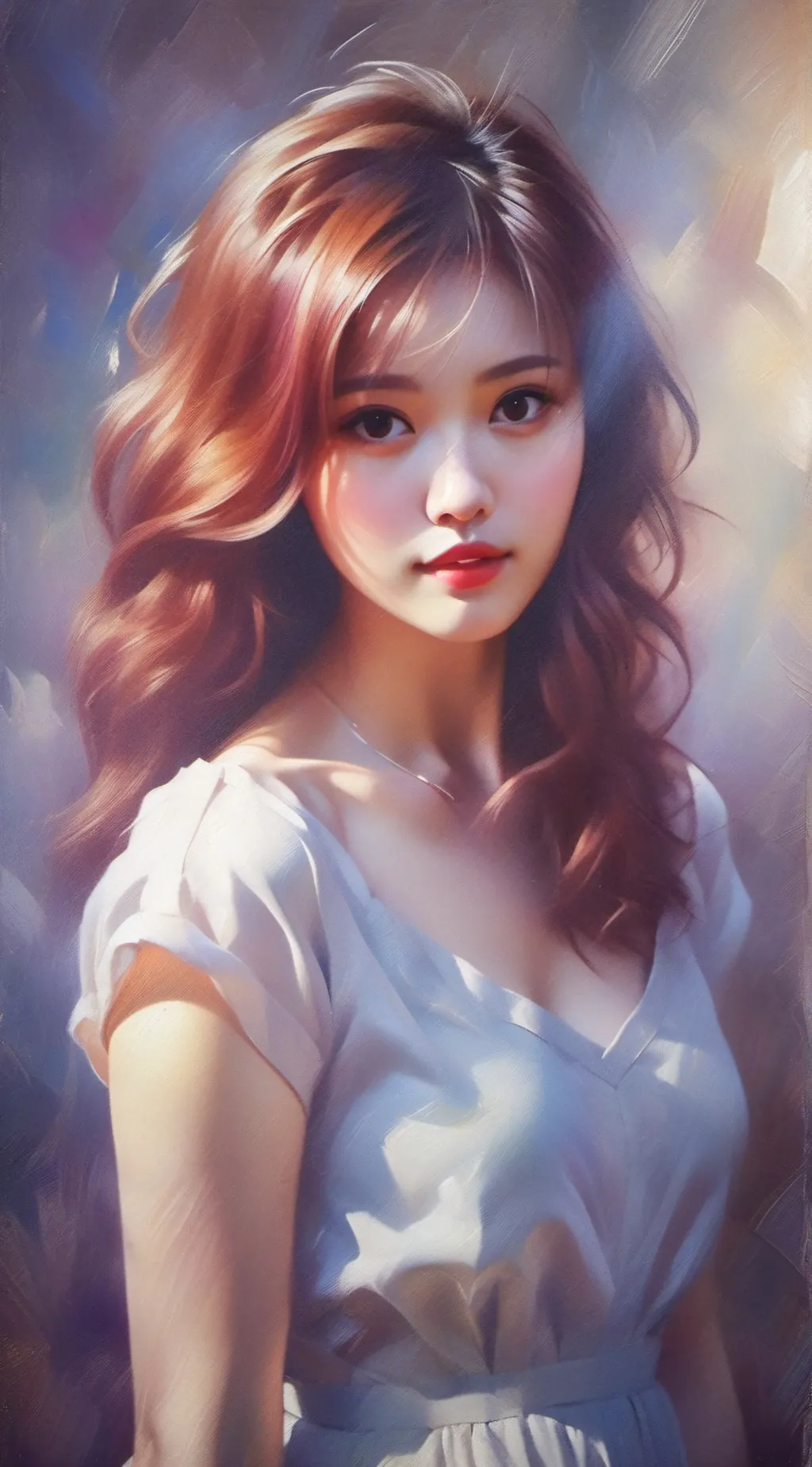 ai character: mikha lim background