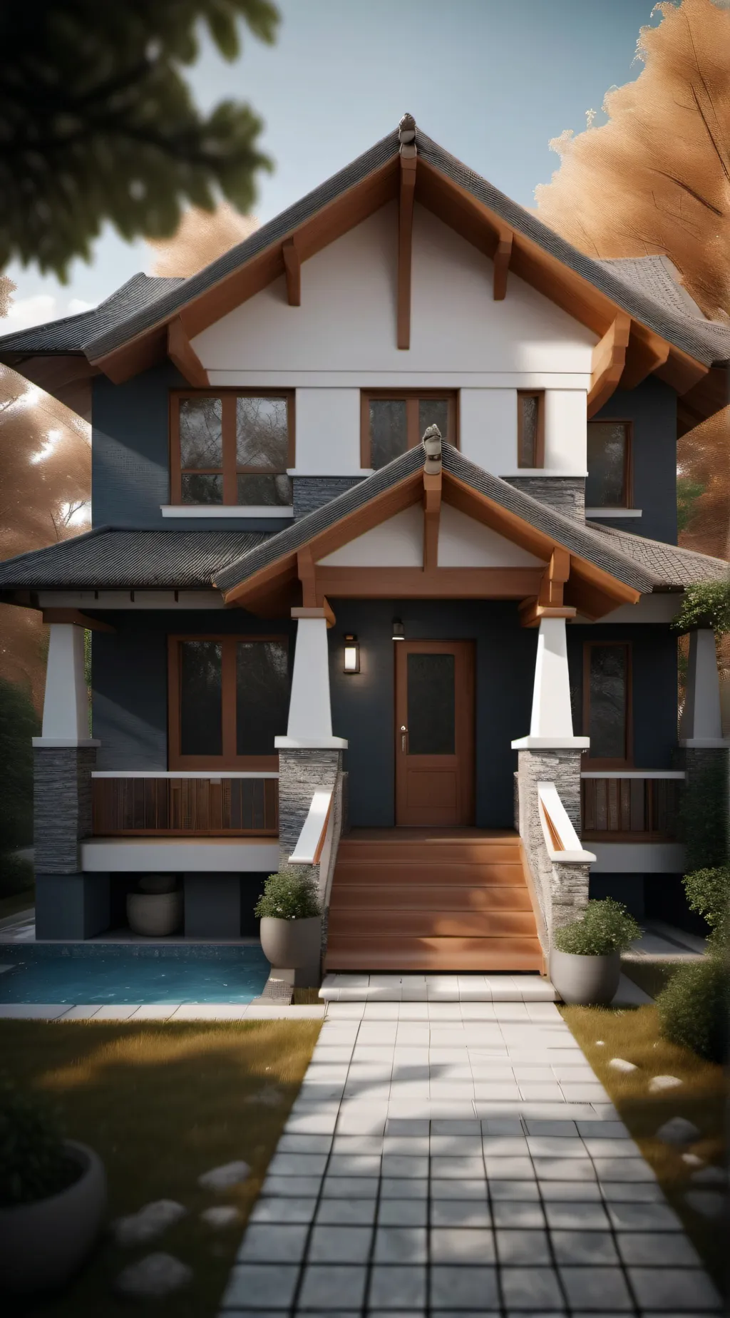 ai character: CH background