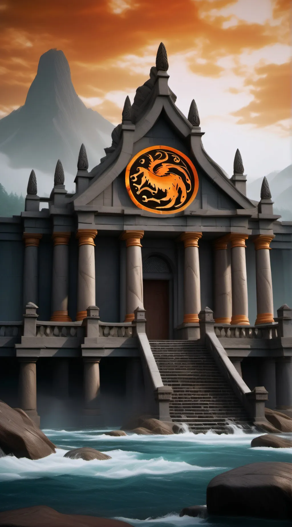 ai character: camp half-blood  background