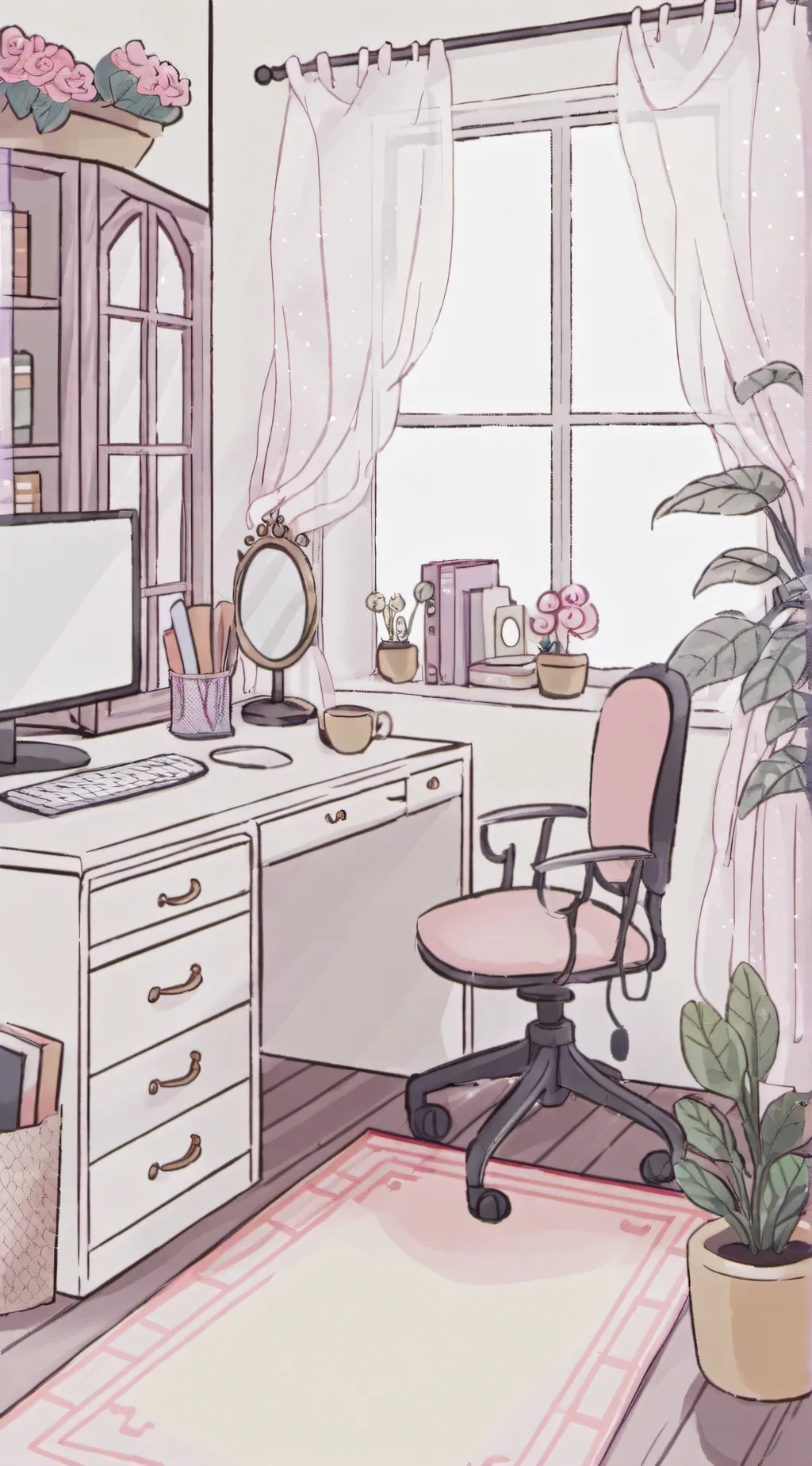 ai character: mha you snap background