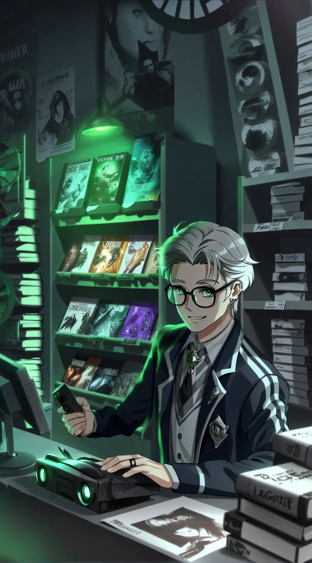 ai character: After Hours Movies background