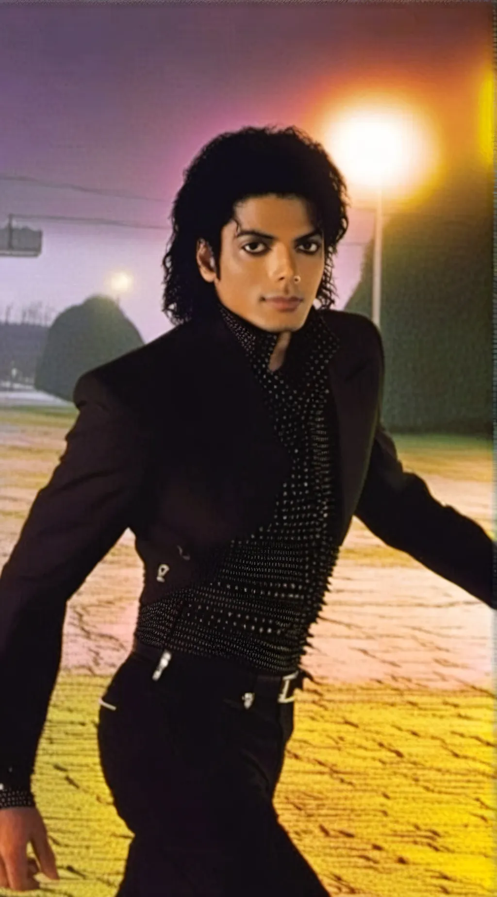 ai character: Michael Jackson ba background