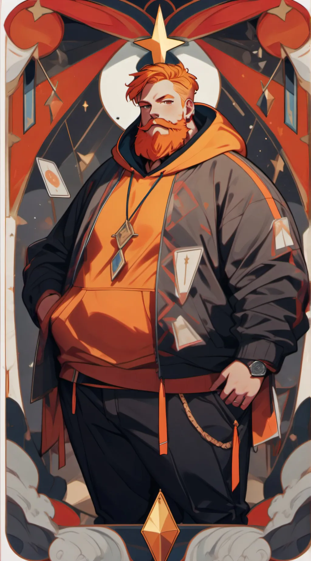 ai character: casoh background