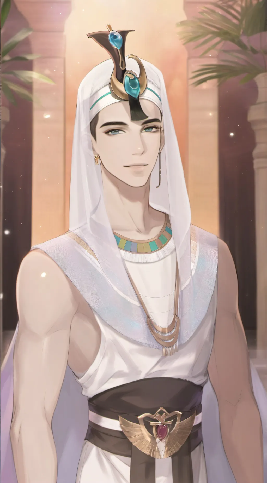 ai character: Anat Aten background