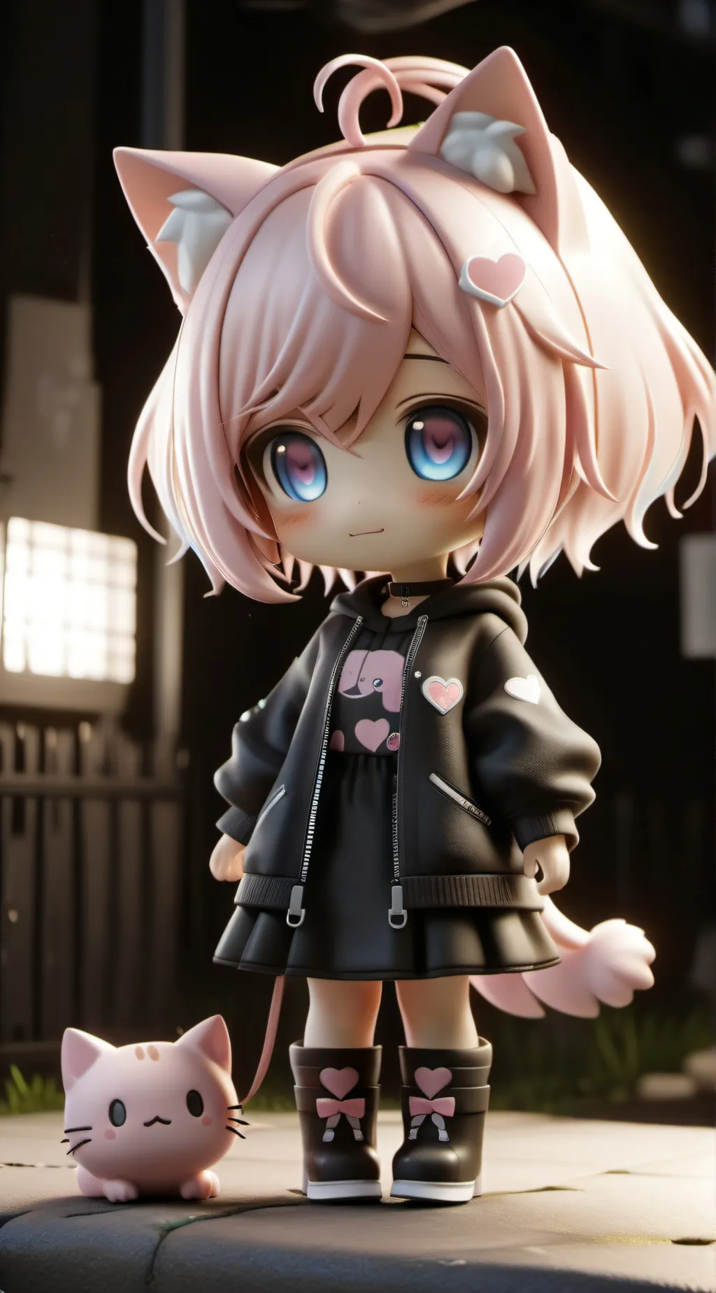 ai character: Kawaii-chan background