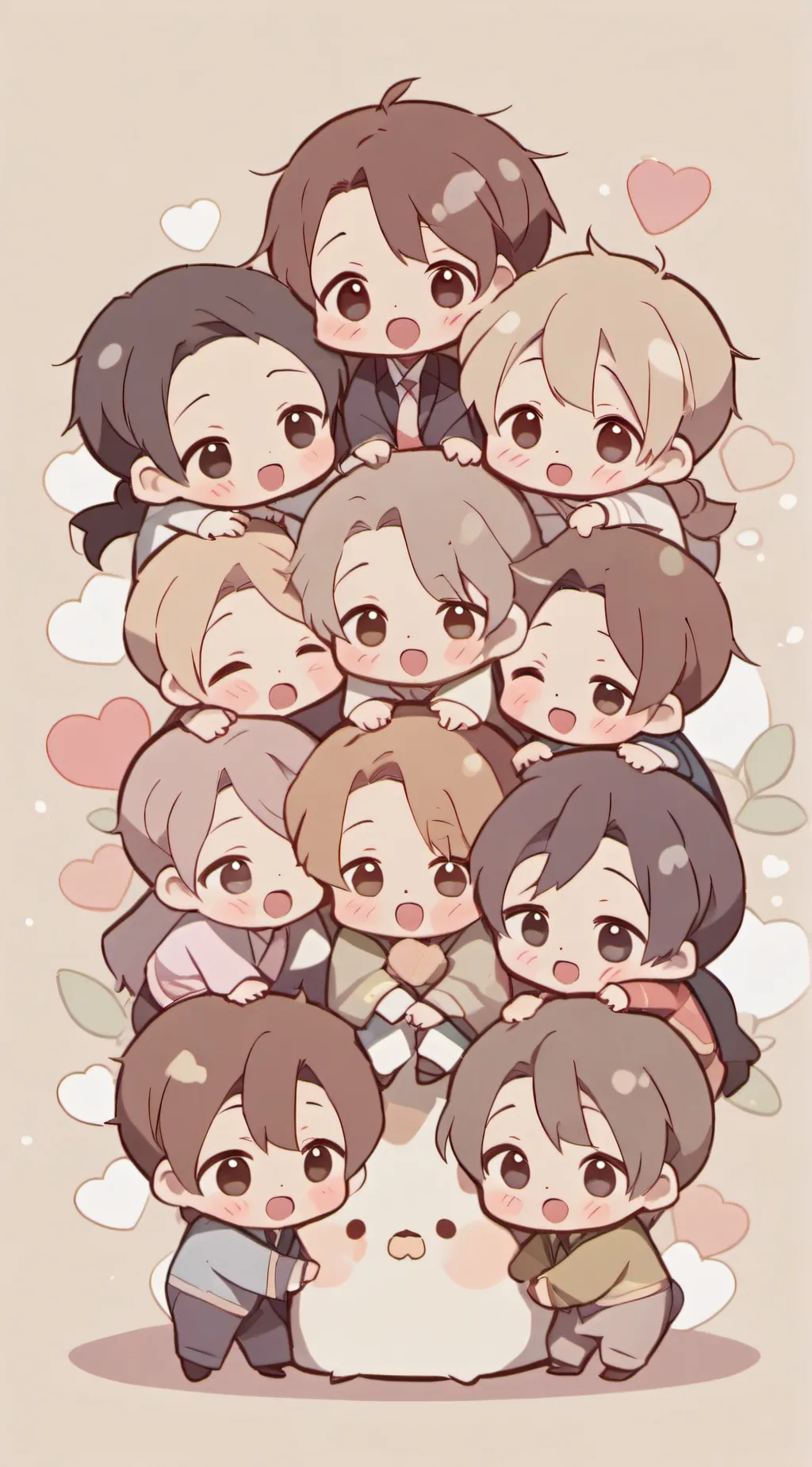 ai character: 19 babys background