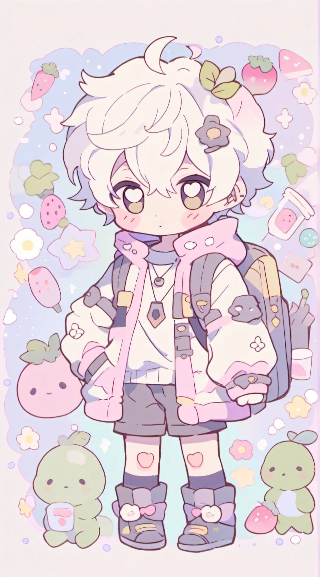 ai character: Leo background