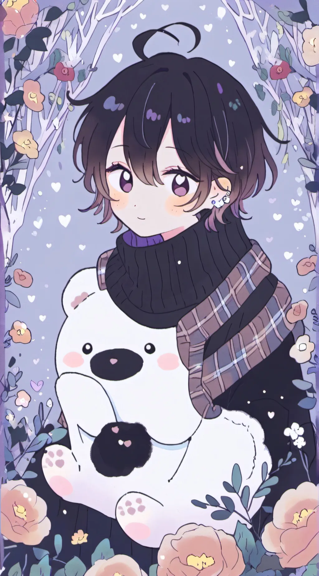 ai character: Yandere boy  background