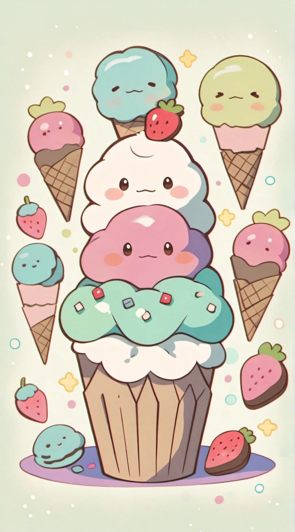 Talkie AI - Chat with Ice-cream world