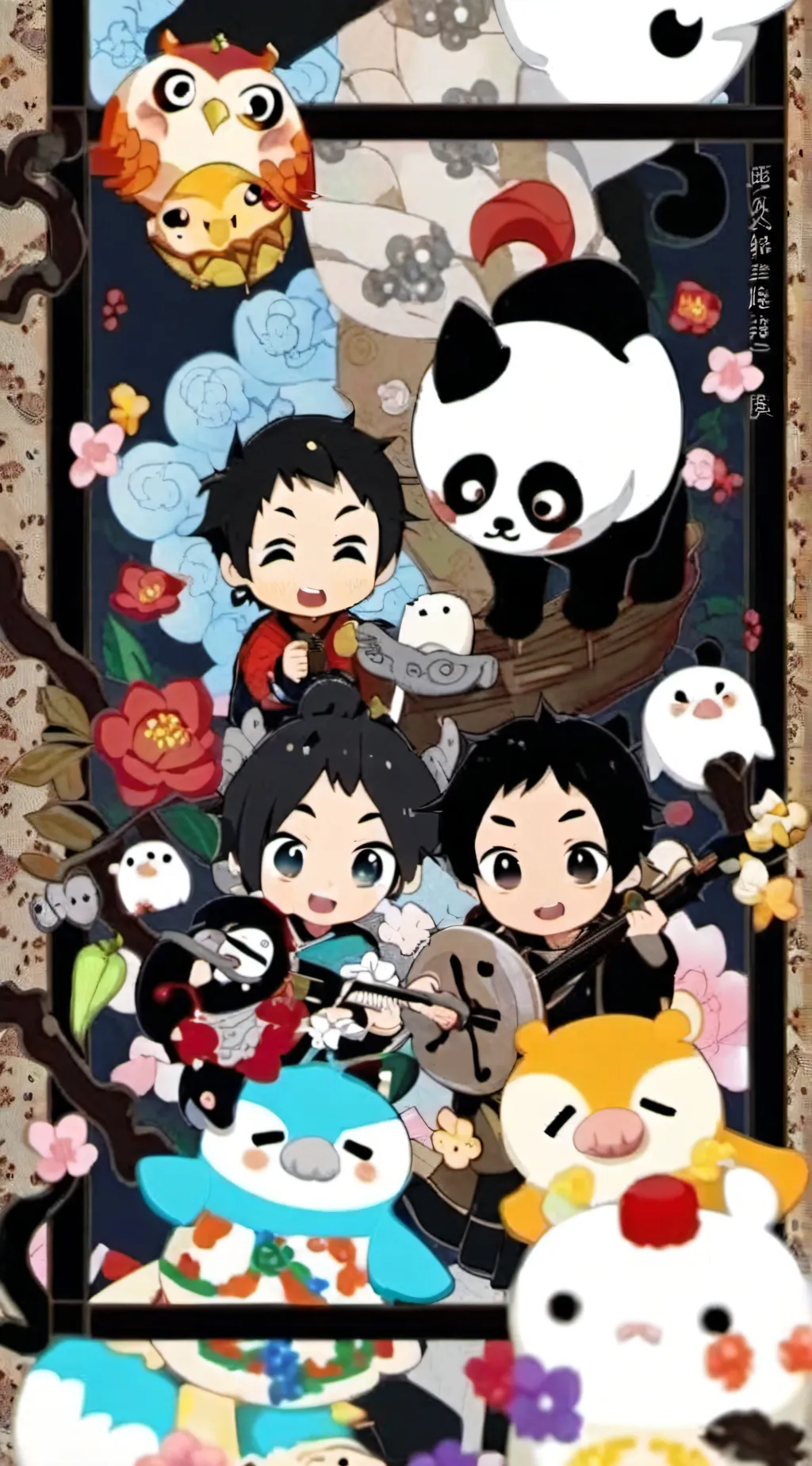 ai character: Kny school + my oc background