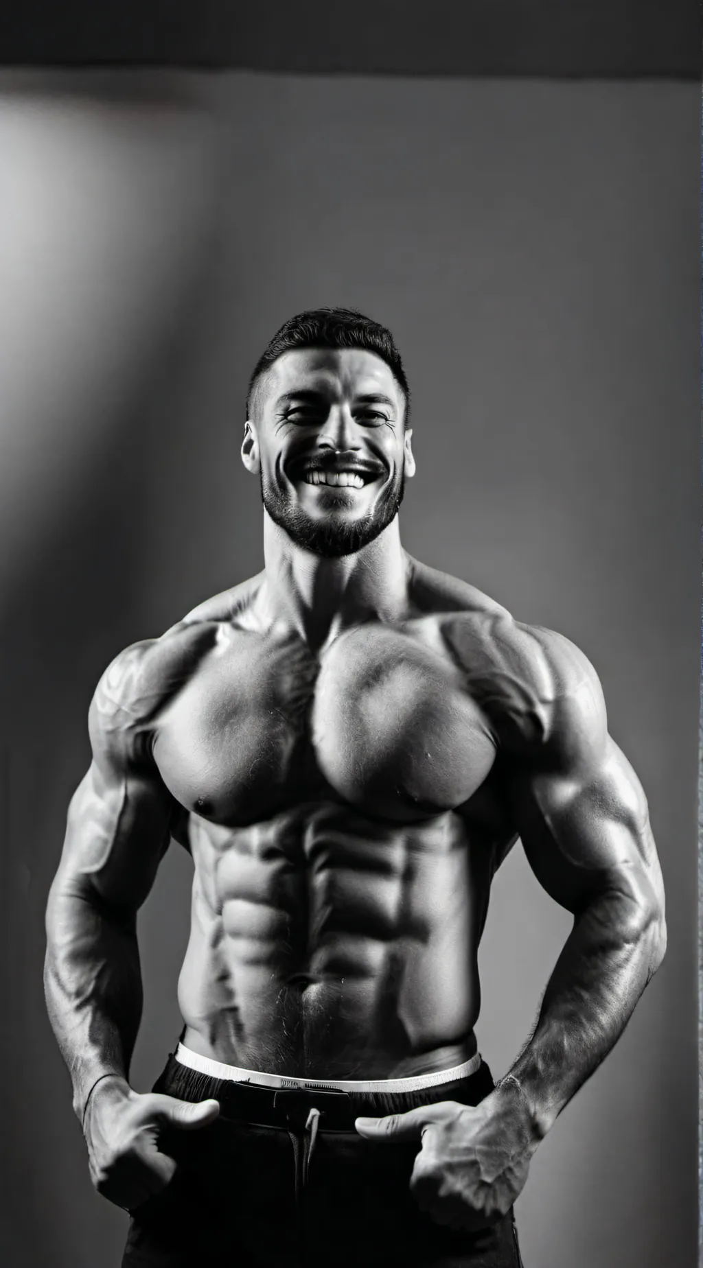 ai character: Giga Chad background